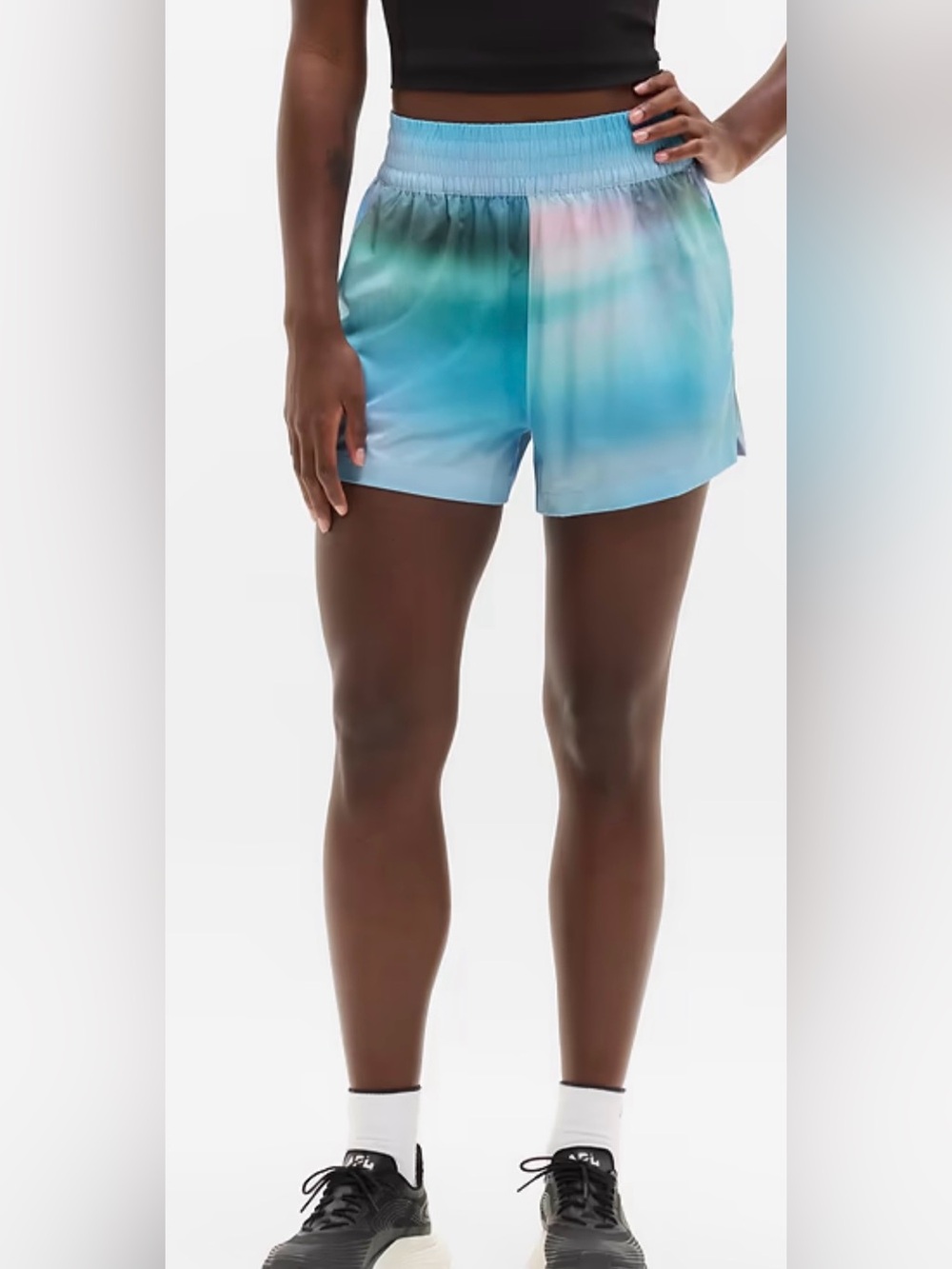 Athleta Abstract Sky Run Short - Picture 3 of 12